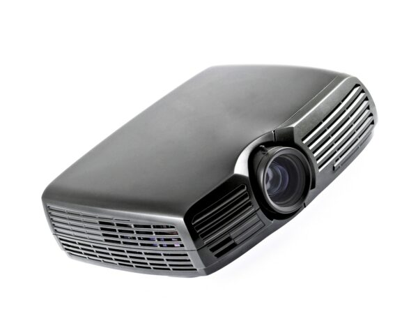 Multimedia black projector